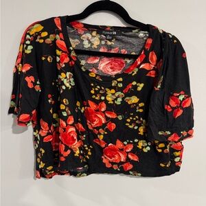 Forever 21 crop tshirt